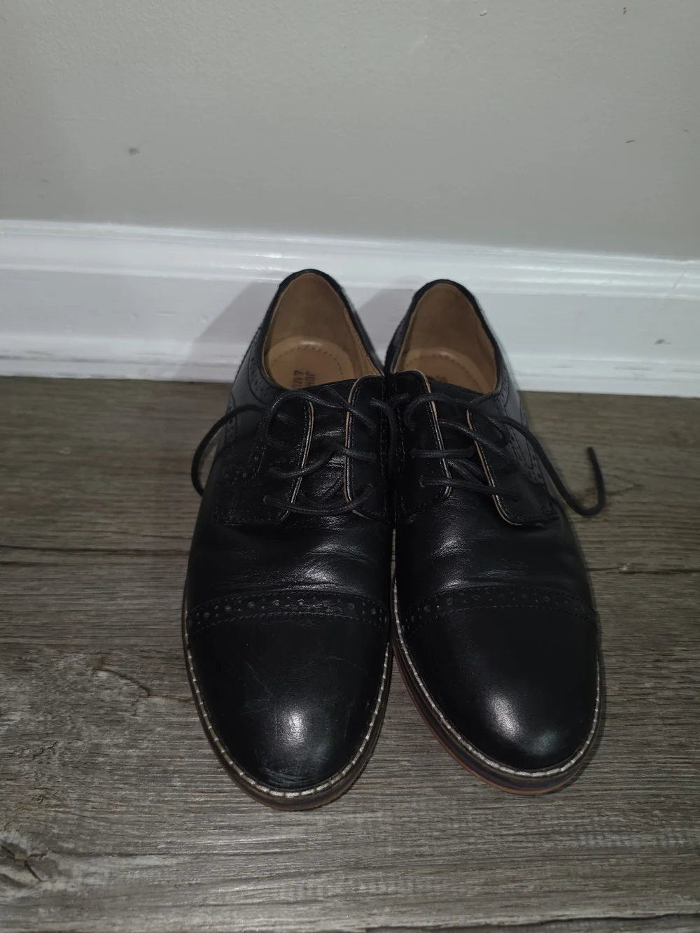 Johnston & Murphy Kids  Conard Cap Toe (Little Kid)
